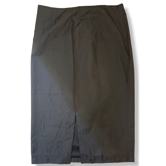 PAULE KA Paris Skirt ~  Black Wood Grain Pattern ~ M ~ "sample" ~ NEW - Picture 3 of 8